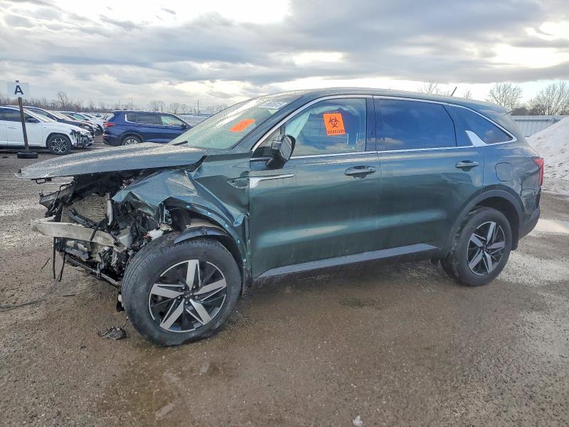 2021 KIA SORENTO LX — VIN 5XYRGDLC3MG010764