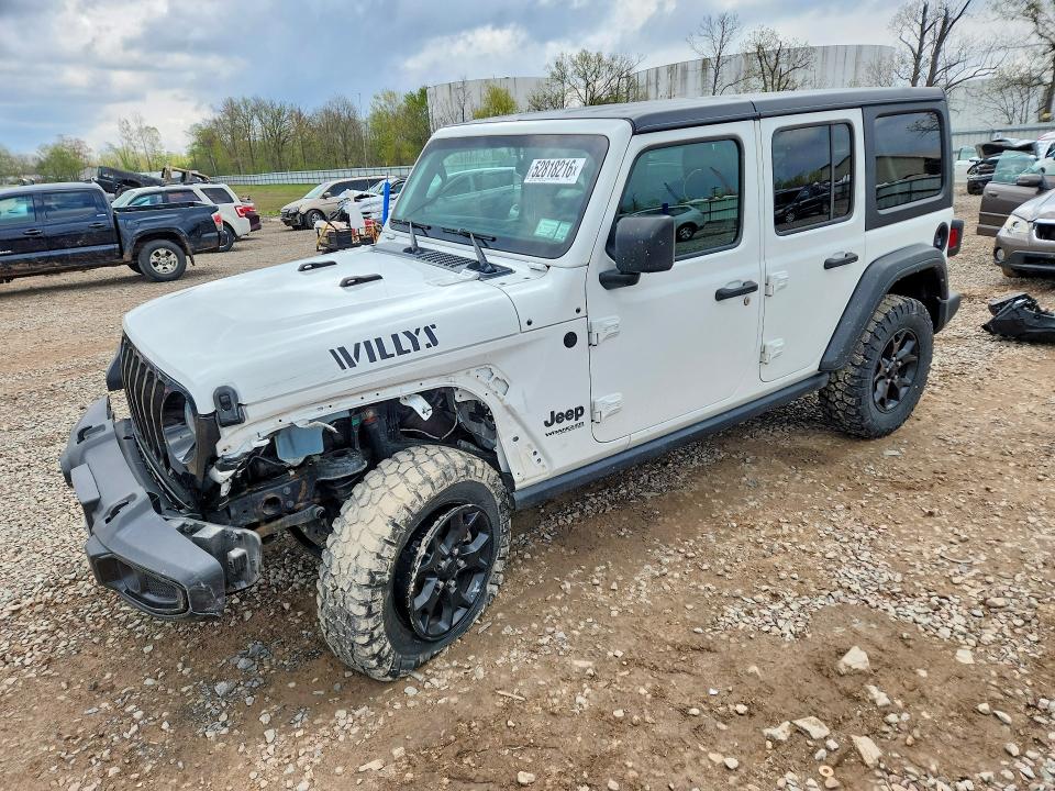 2022 JEEP WRANGLER UNLIMITED — VIN 1C4HJXDG0NW176051