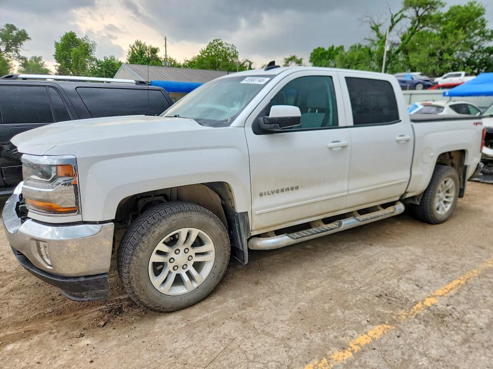 2018 CHEVROLET SILVERADO — VIN 3GCUKREC4JG545554