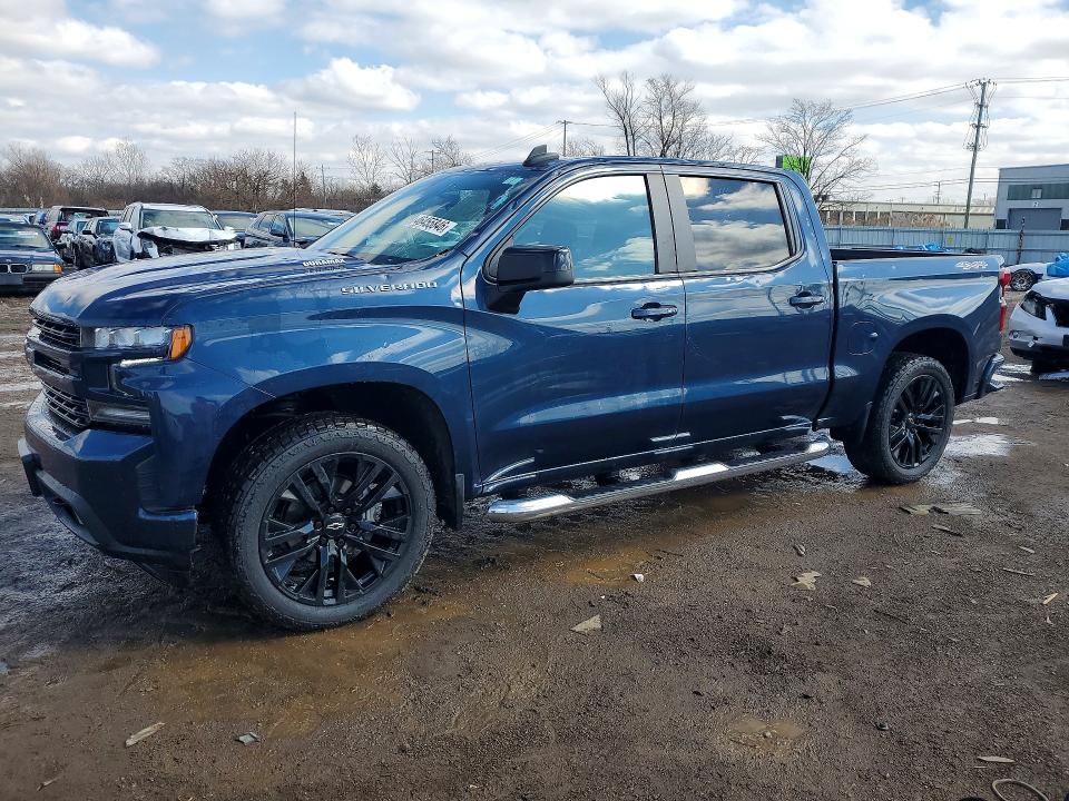 2021 CHEVROLET SILVERADO — VIN 3GCUYEET5MG136264