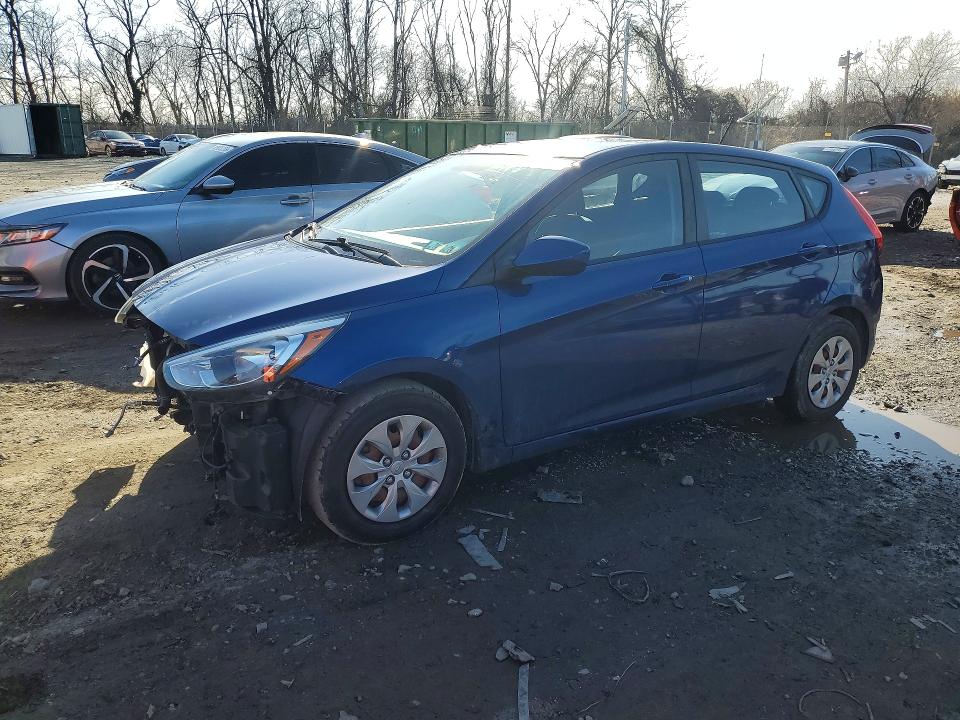 2017 HYUNDAI ACCENT — VIN KMHCT5AE5HU345956