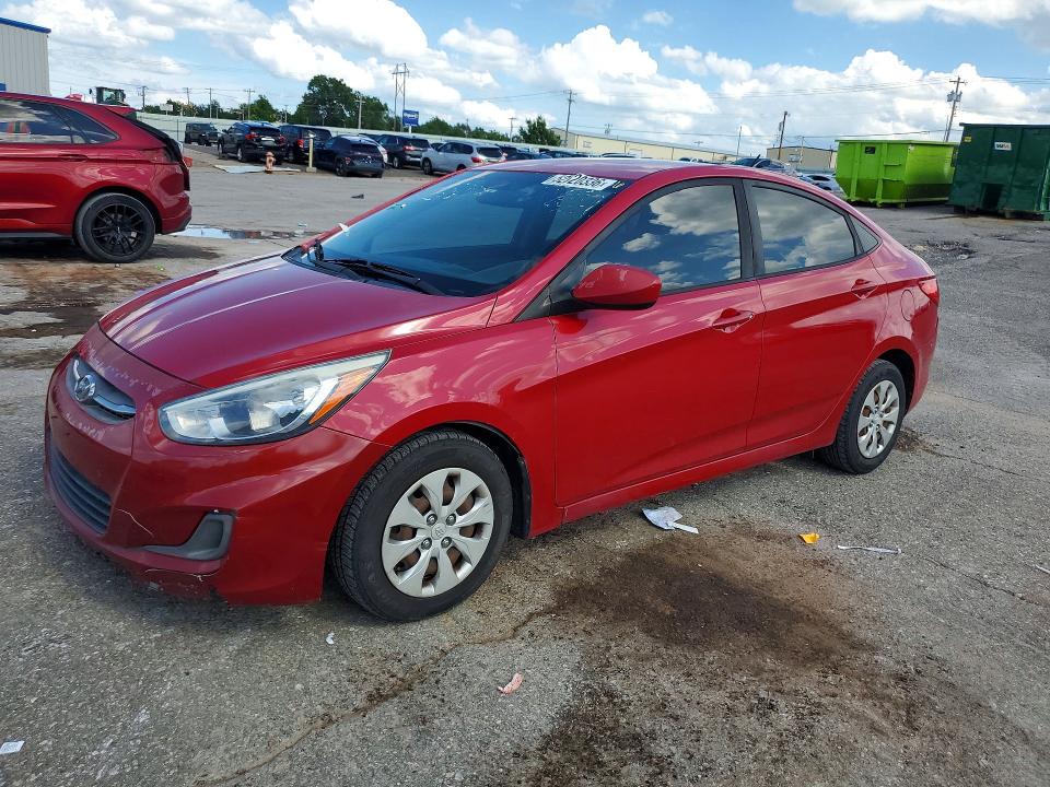2016 HYUNDAI ACCENT — VIN KMHCT4AE8GU096027