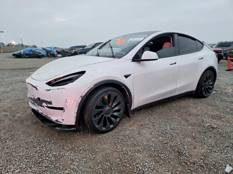 2022 TESLA MODEL Y — VIN 7SAYGDEF3NF456489
