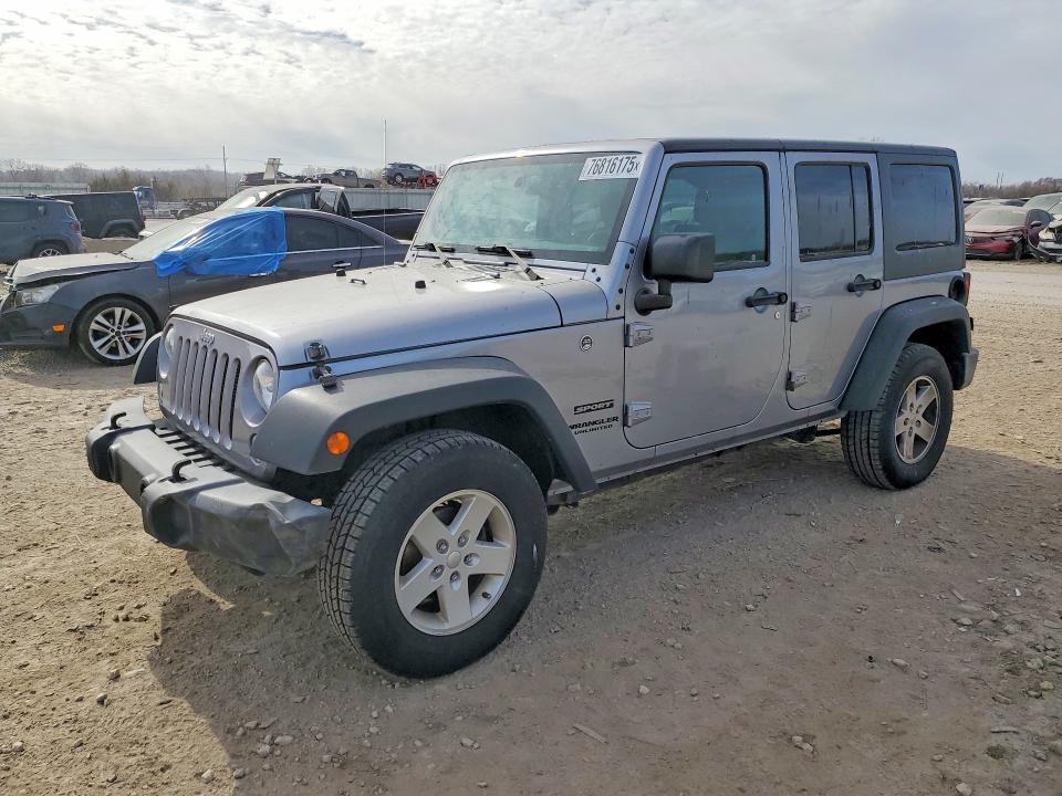 2017 JEEP WRANGLER UNLIMITED — VIN 1C4HJWDG8HL651929