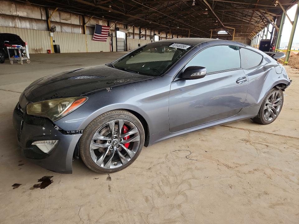 2016 HYUNDAI GENESIS COUPE — VIN KMHHU6KJ6GU134476