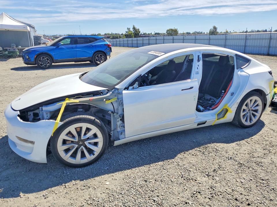 2022 TESLA MODEL 3 — VIN 5YJ3E1EB5NF171365