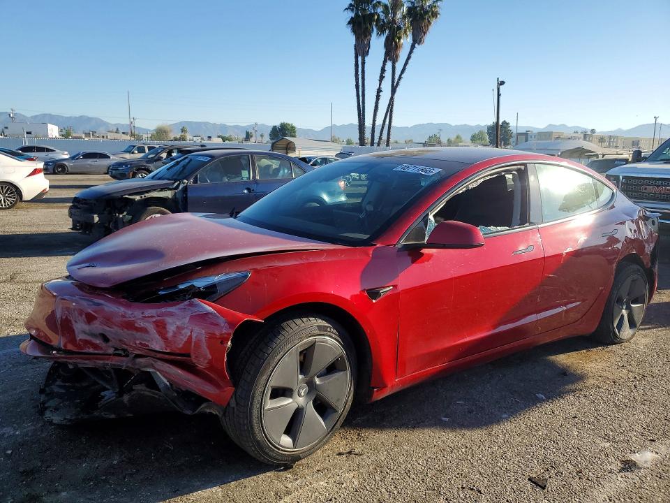 2022 TESLA MODEL 3 — VIN 5YJ3E1EA8NF340544