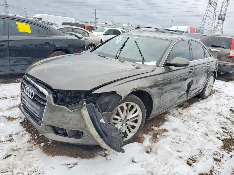 2013 AUDI A6 PREMIUM — VIN WAUGGAFC4DN073525