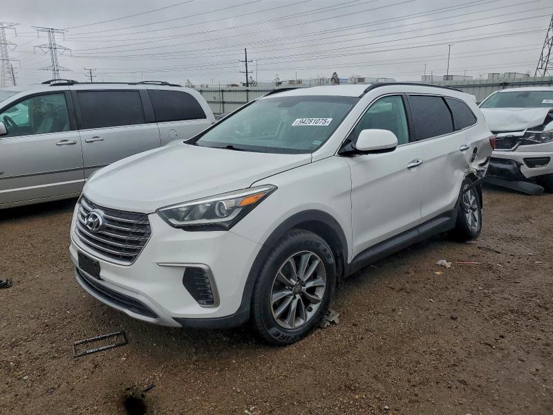 2018 HYUNDAI SANTA FE — VIN KM8SM4HF4JU265734