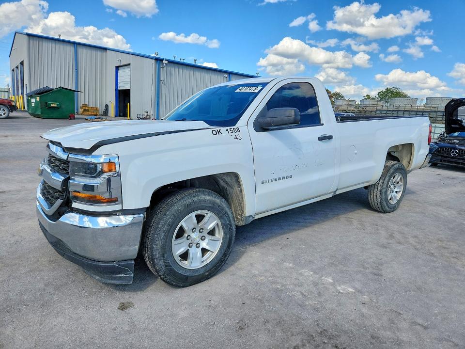 2018 CHEVROLET SILVERADO — VIN 1GCNCNEC7JZ318983