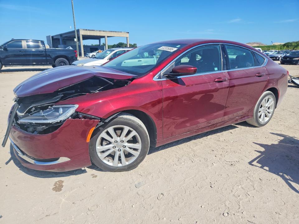 2016 CHRYSLER 200 — VIN 1C3CCCAB2GN122186