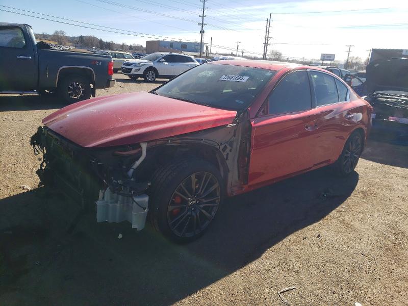 2019 INFINITI Q50 RED SP — VIN JN1FV7ARXKM800546