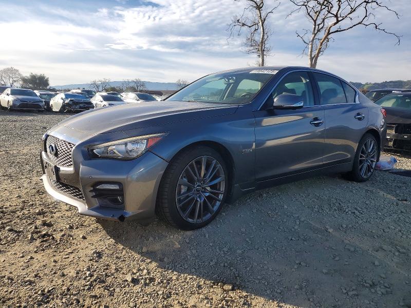 2016 INFINITI Q50 RED SP — VIN JN1FV7AR7GM451496