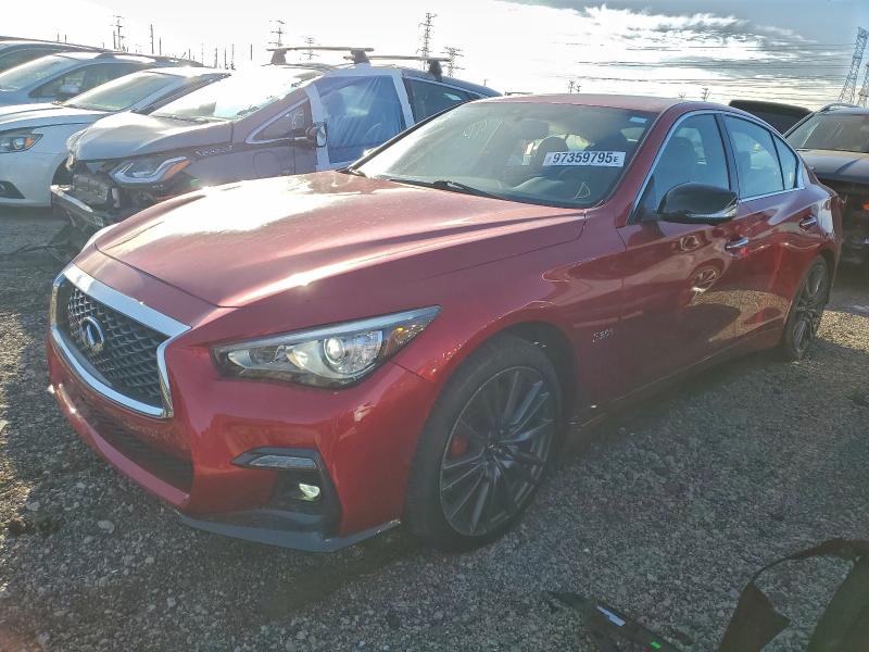 2018 INFINITI Q50 RED SP — VIN JN1FV7ARXJM480238