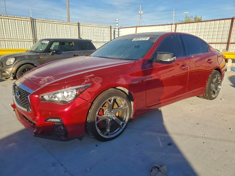 2021 INFINITI Q50 RED SP — VIN JN1FV7DP9MM850092