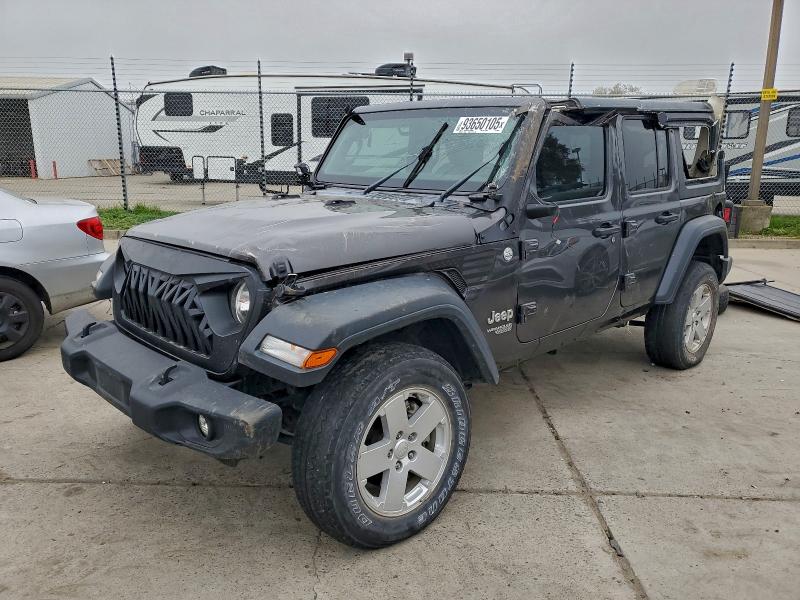 2019 JEEP WRANGLER UNLIMITED — VIN 1C4HJXDGXKW568594