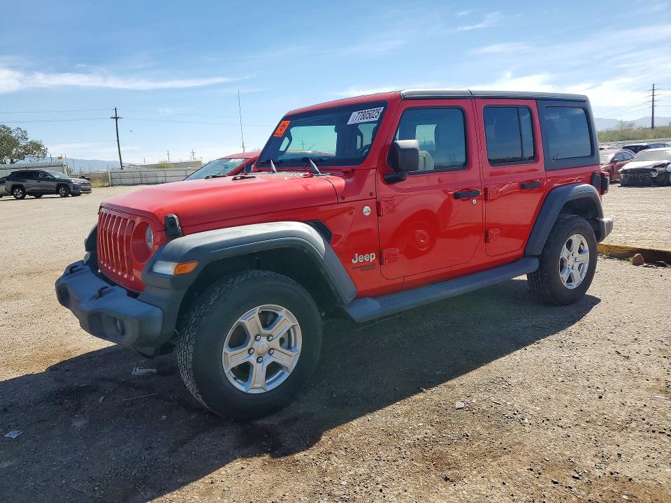 2019 JEEP WRANGLER UNLIMITED — VIN 1C4HJXDN9KW549405