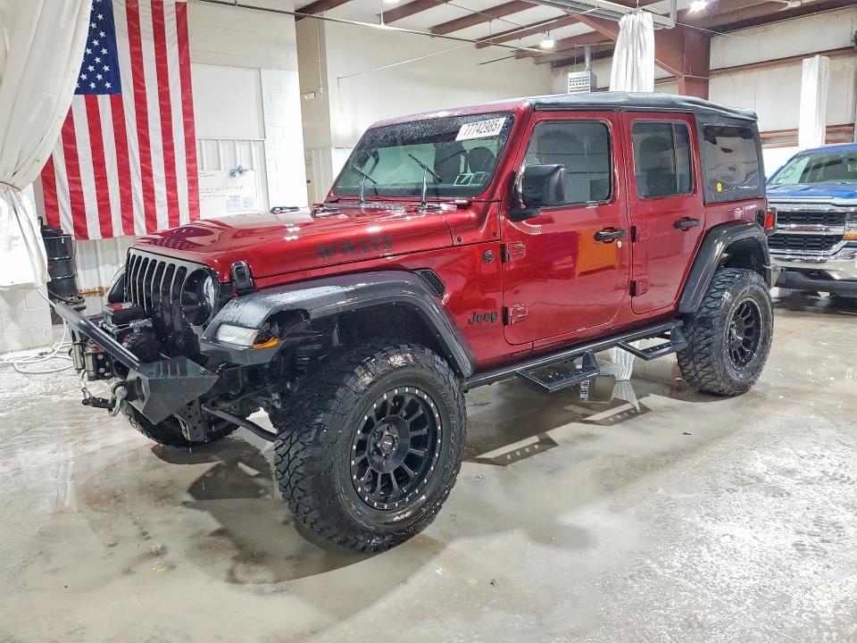 2022 JEEP WRANGLER UNLIMITED — VIN 1C4HJXDNXNW174712