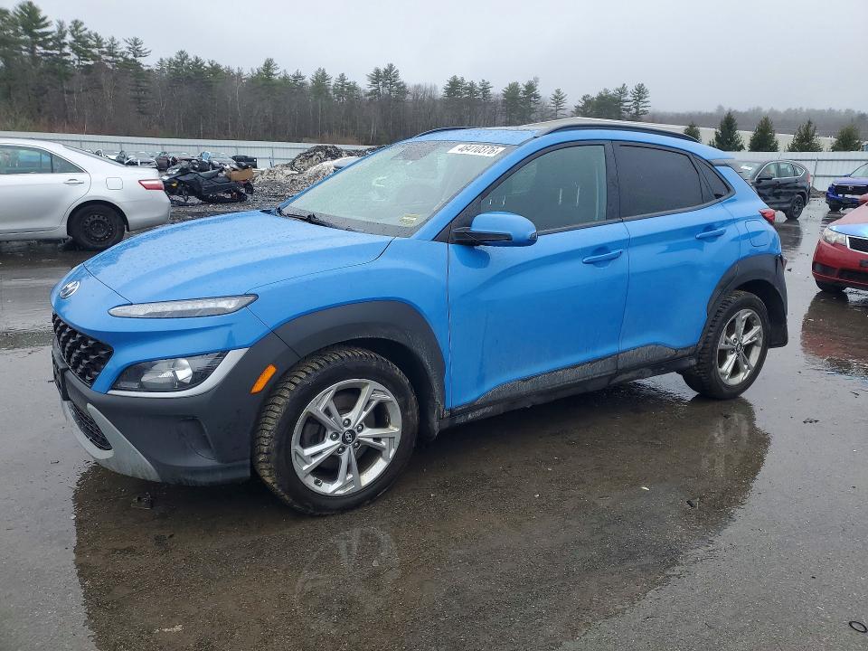 2022 HYUNDAI KONA — VIN KM8K3CAB7NU860569