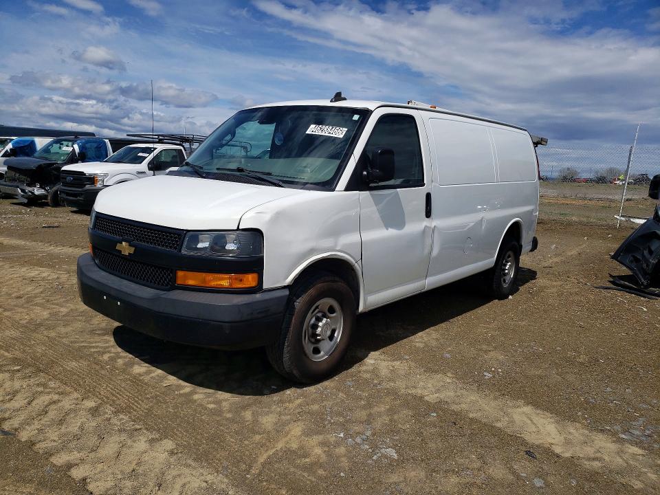 2019 CHEVROLET EXPRESS G2500 — VIN 1GCWGAFG0K1329150