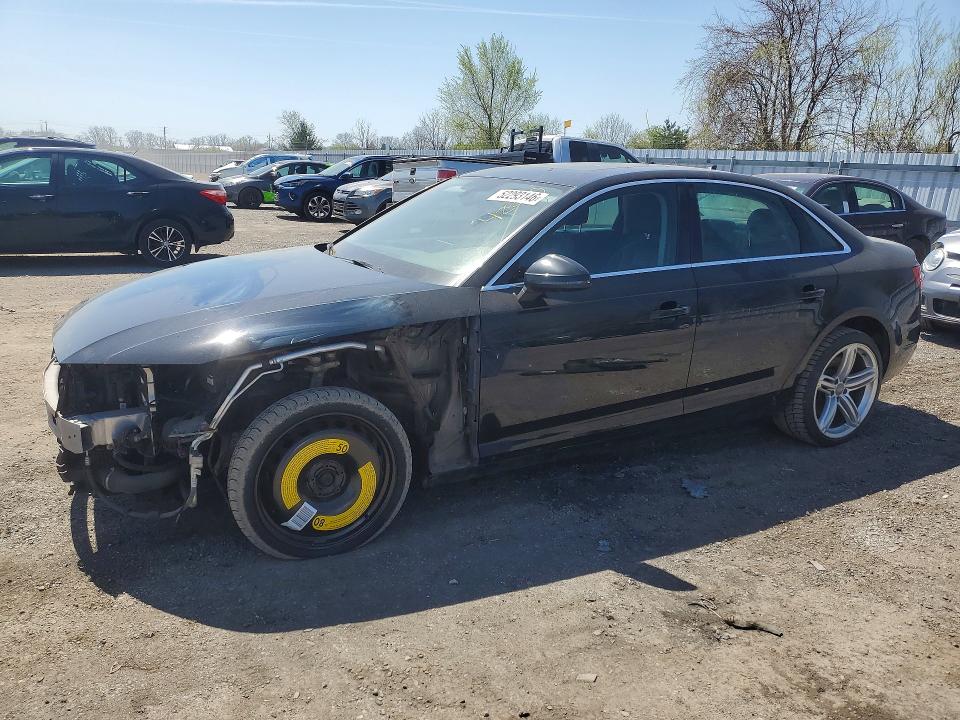2017 AUDI A4 — VIN WAUBNAF46HN046194