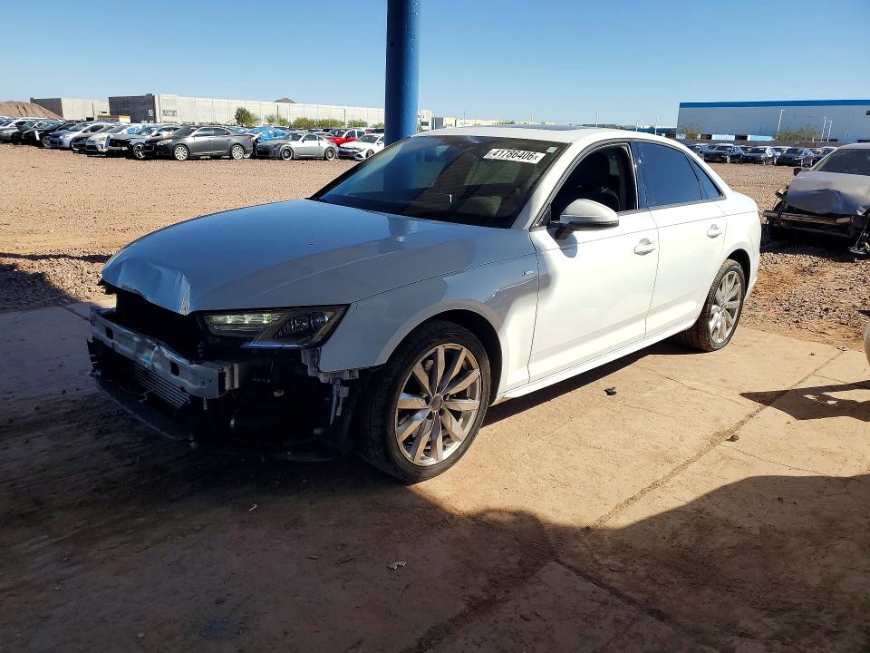 2018 AUDI A4 — VIN WAUKMAF48JA226115