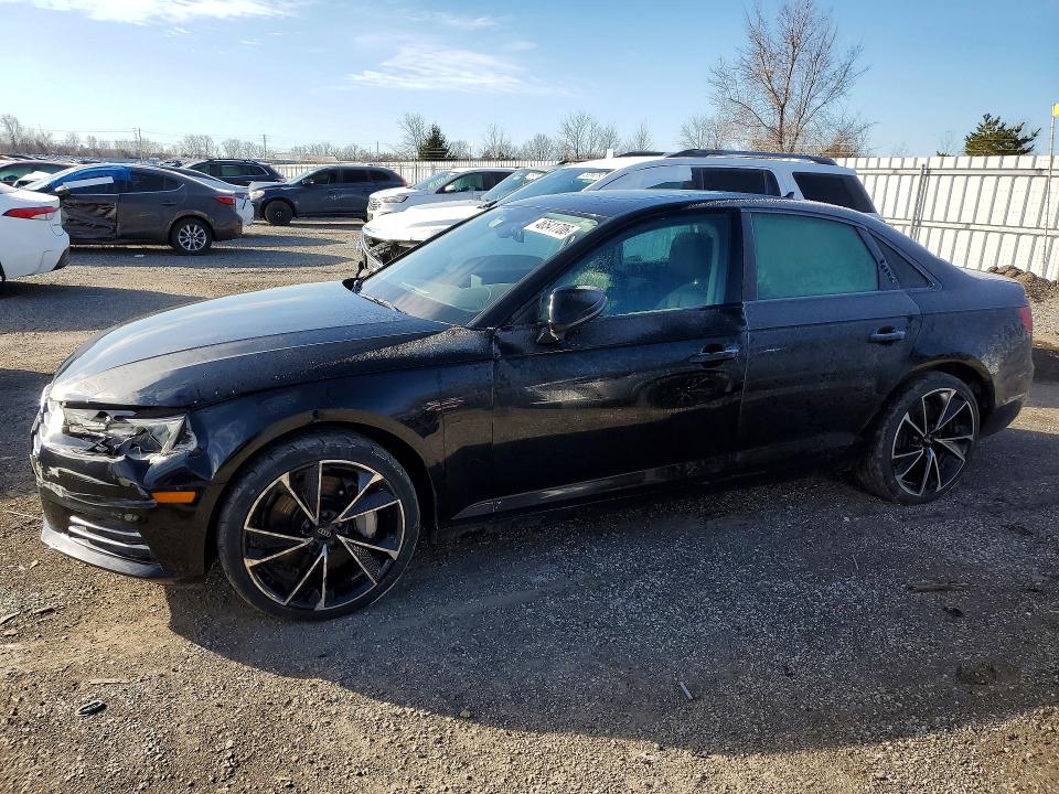 2017 AUDI A4 — VIN WAUANAF40HN060393