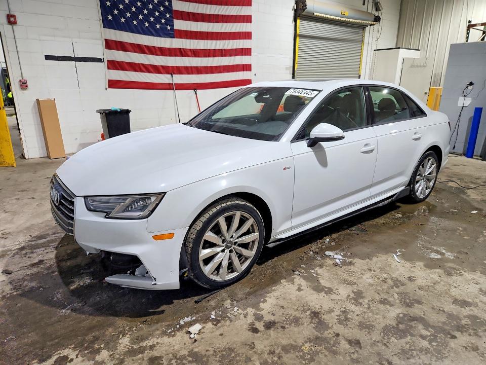 2018 AUDI A4 — VIN WAUKMAF4XJN020139