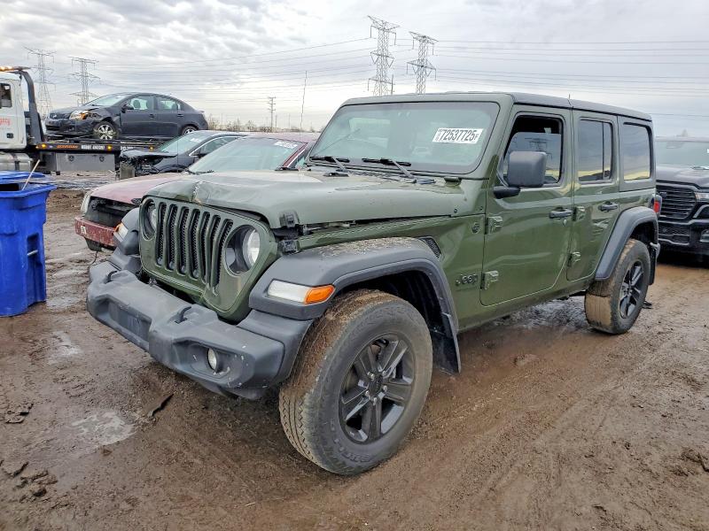 2021 JEEP WRANGLER UNLIMITED — VIN 1C4HJXDNXMW706054