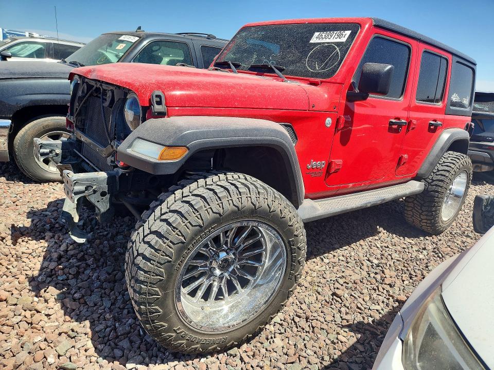 2018 JEEP WRANGLER UNLIMITED — VIN 1C4HJXDG5JW201097