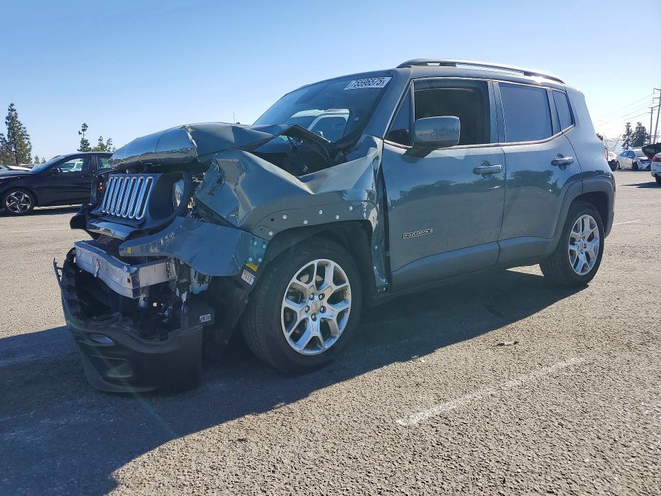 2018 JEEP RENEGADE — VIN ZACCJABB4JPJ07589