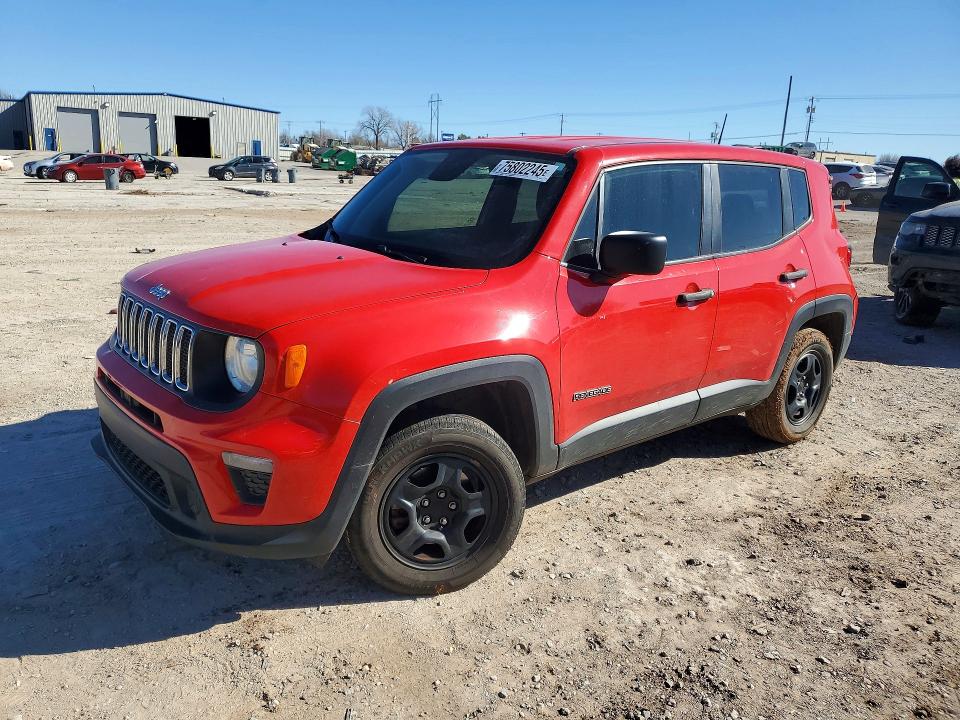 2019 JEEP RENEGADE — VIN ZACNJBABXKPJ82816