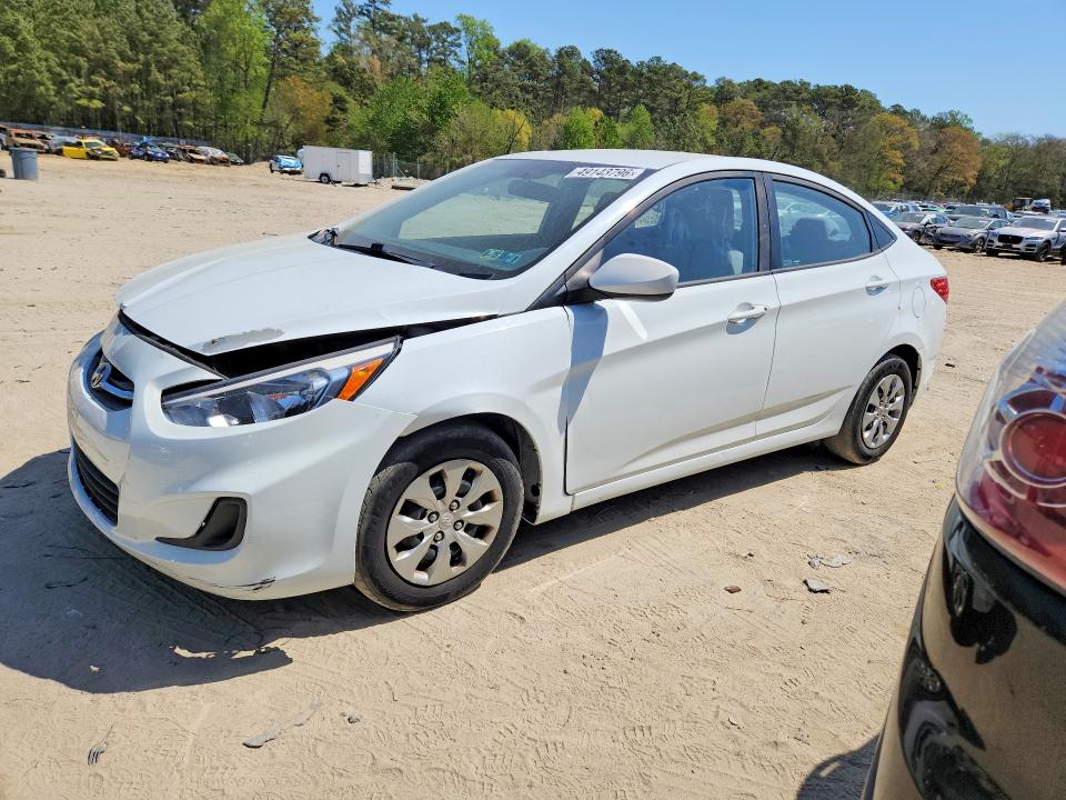 2016 HYUNDAI ACCENT — VIN KMHCT4AE7GU072236