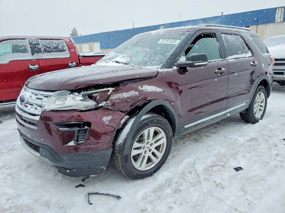 2018 FORD EXPLORER — VIN 1FM5K8D85JGC67606