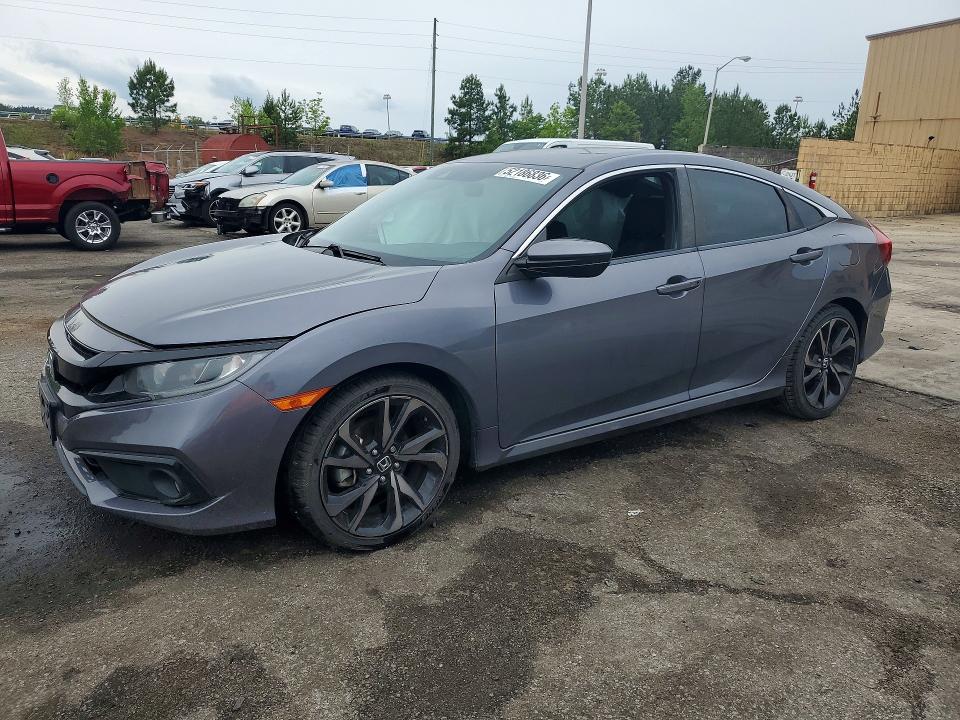 2020 HONDA CIVIC — VIN 2HGFC2F85LH538687