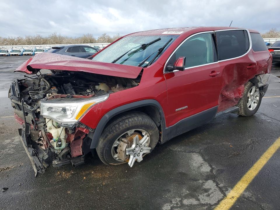 2019 GMC ACADIA — VIN 1GKKNKLA2KZ278301