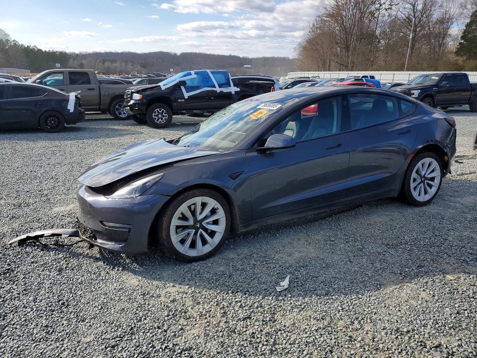 2021 TESLA MODEL 3 — VIN 5YJ3E1EB1MF980280