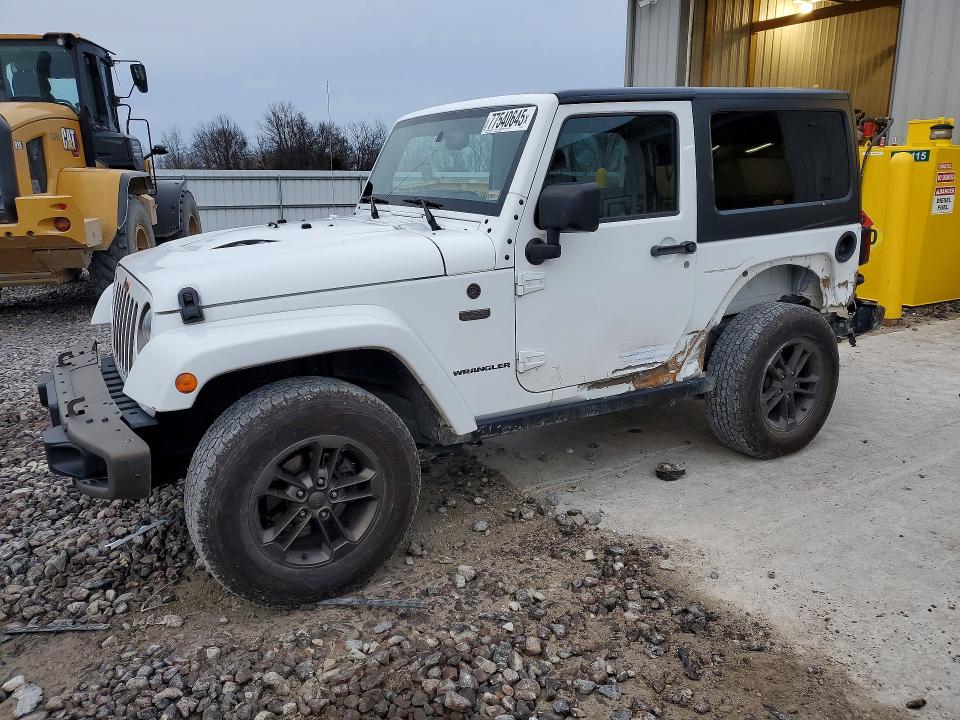 2016 JEEP WRANGLER — VIN 1C4AJWBG9GL233317