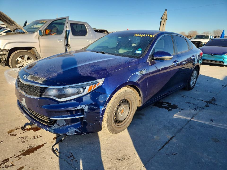 2018 KIA OPTIMA — VIN 5XXGT4L31JG207385