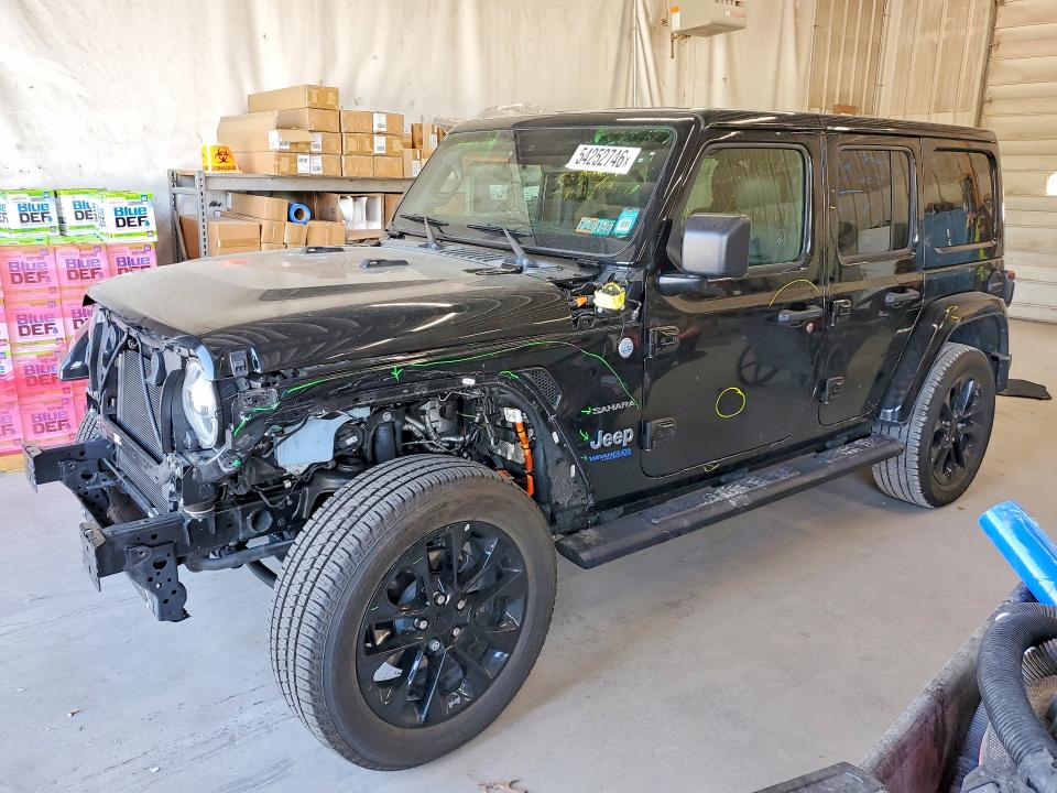 2021 JEEP WRANGLER UNLIMITED — VIN 1C4JJXP64MW858353