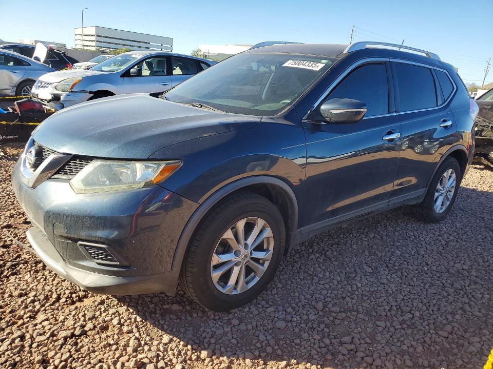 2015 NISSAN ROGUE S — VIN KNMAT2MV4FP547091