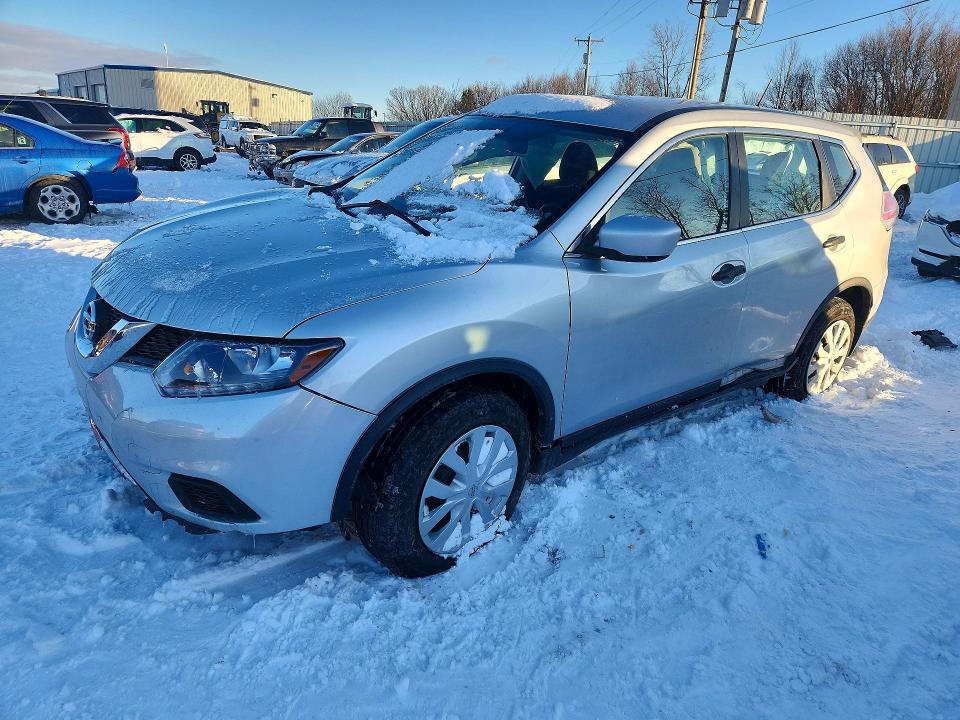 2016 NISSAN ROGUE S — VIN KNMAT2MV4GP613947