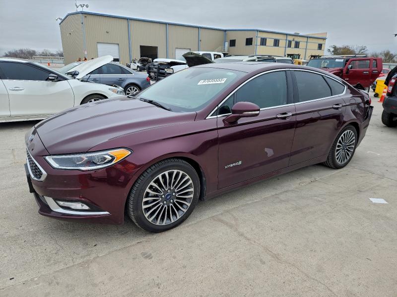 2018 FORD FUSION TIT — VIN 3FA6P0RU6JR213523