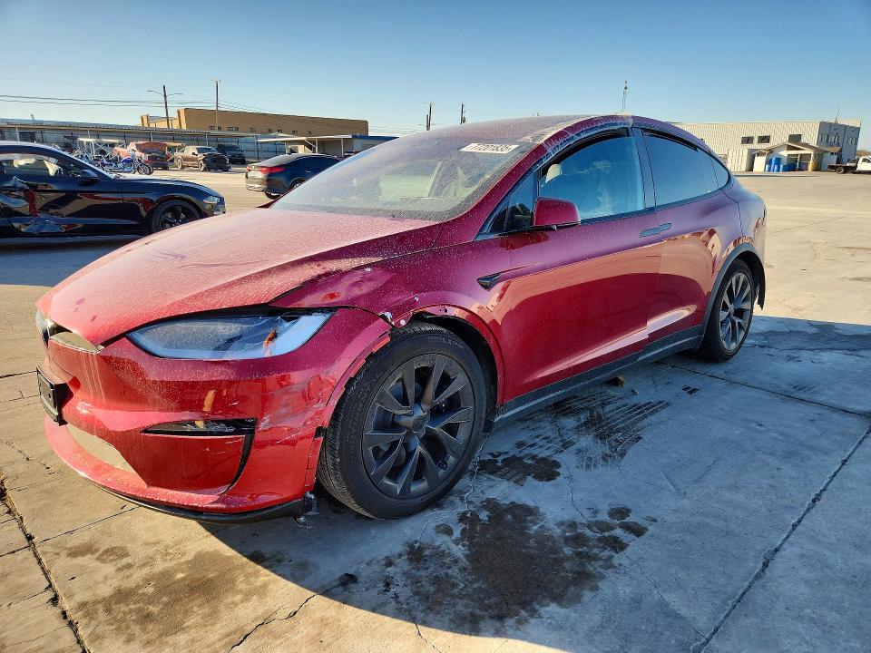 2025 TESLA MODEL X — VIN 7SAXCBE53SF465868