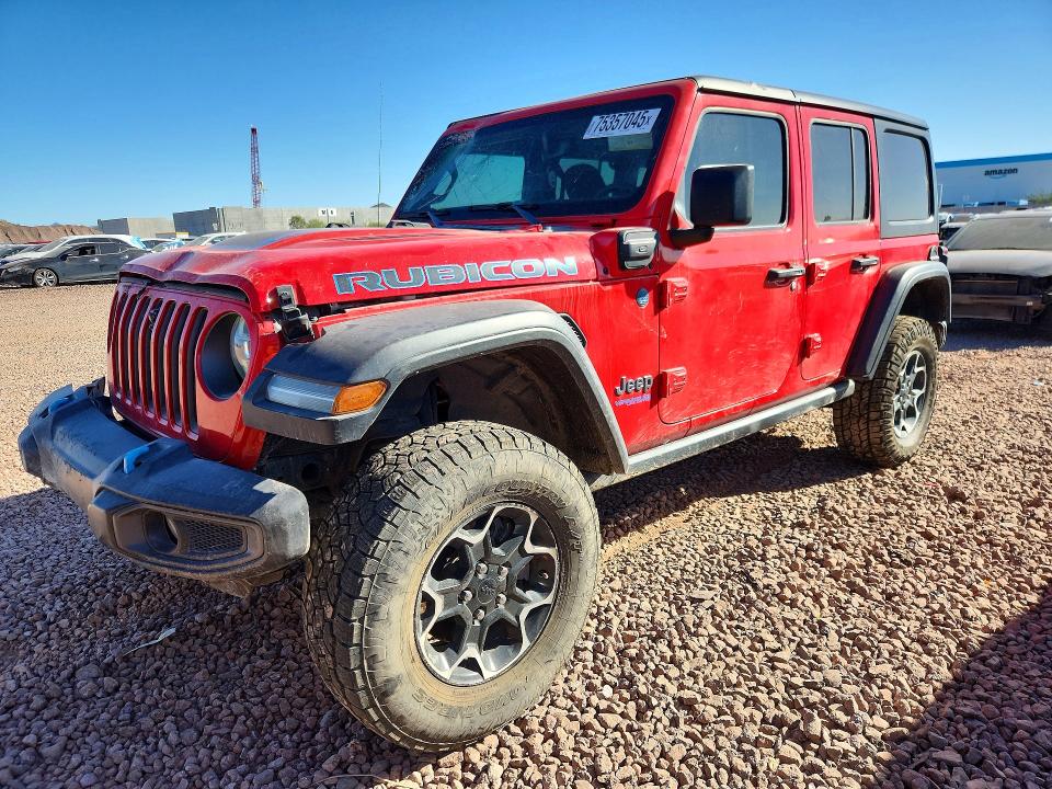 2021 JEEP WRANGLER UNLIMITED — VIN 1C4JJXR62MW739598