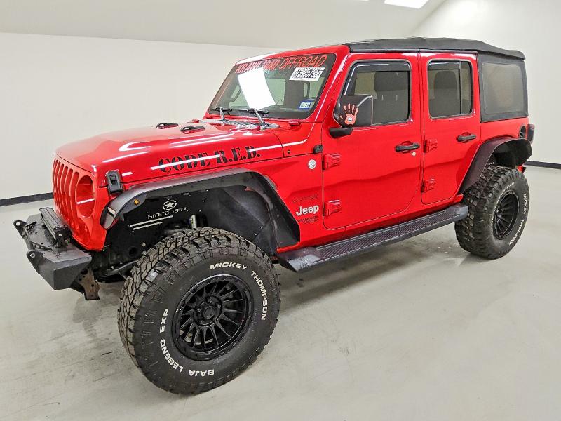 2018 JEEP WRANGLER UNLIMITED — VIN 1C4HJXDG3JW130675
