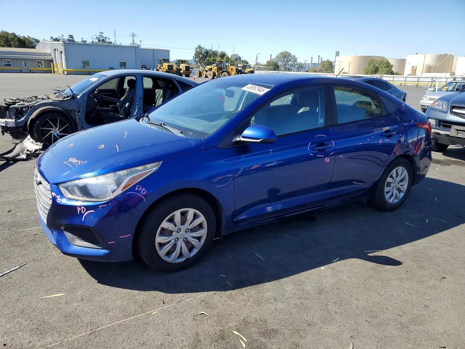 2018 HYUNDAI ACCENT — VIN 3KPC24A3XJE007649