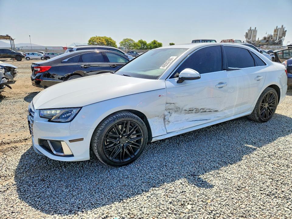 2019 AUDI A4 — VIN WAUDNAF42KA007089