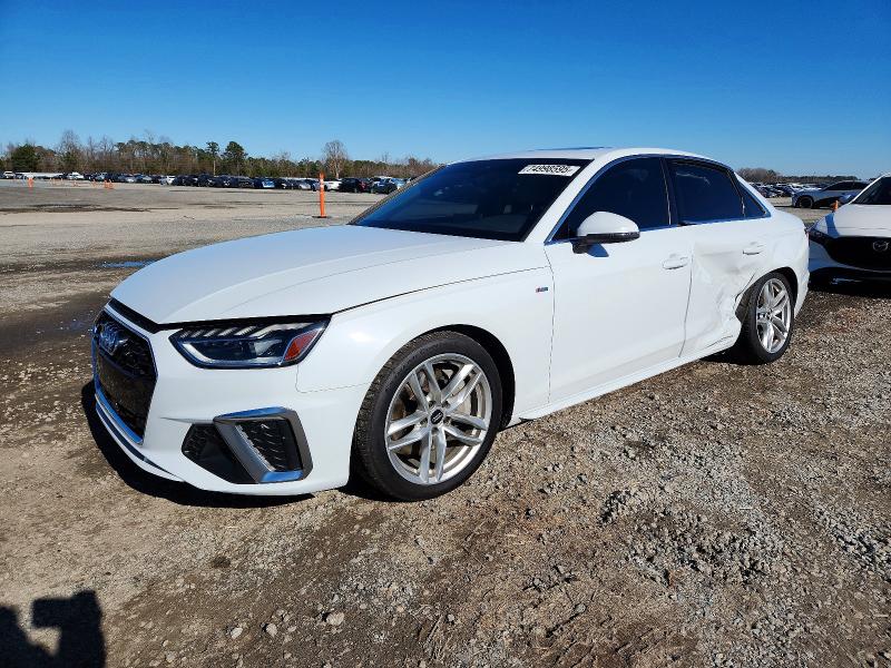 2021 AUDI A4 — VIN WAUEAAF48MN002734
