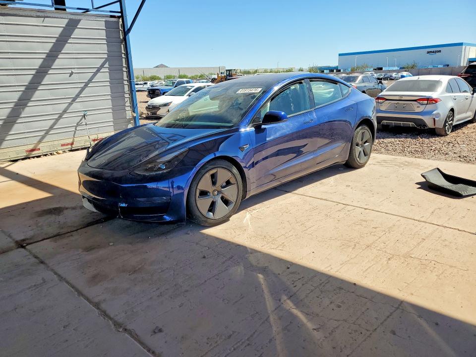 2022 TESLA MODEL 3 — VIN 5YJ3E1EA3NF290118
